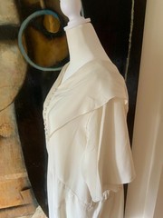 1930s Silk Afternoon Dress – Vintage Silk Tea Dress S/M