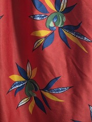 Vintage Floral Caftan Dress Flower Mumu Polyester Stretchy Comfy 3X