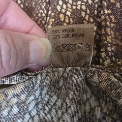 Vintage Solar Made in Germany Snakeskin Palm Leaf One Piece Swimsuit Size 7/8
