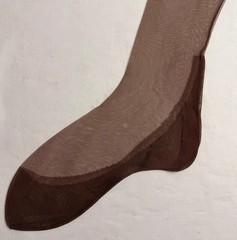 Vintage Claussner Seamed Stockings size 8 1/2 M 2 prs
