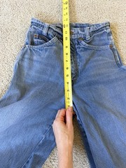 Vintage 70s San Francisco Riding Gear Wide Leg Western Jeans 24 inch waist