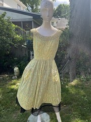 1950-1970 Lot of Vintage Dresses -Various Sizes -7