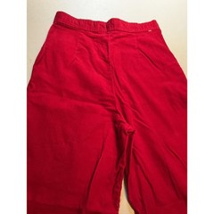 Vintage Jenanns by McCain Red Corduroy Pants High Waisted Size 13/14