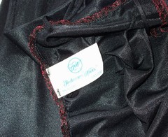 Sm.”Undercover Wear” long,nylon,12″ chiffon ruffle,vintage nightgown,negligee,80
