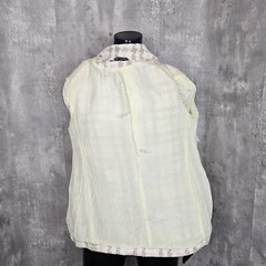Vintage 80s Giorgio Sant Angelo M Linen Cotton Pastel Woven Houndstooth Blazer
