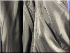 NATURAL RANCH MINK COAT JOSEPH PALANKER & SONS 54 INCHES LONG $9500.00 APPRAISAL
