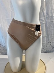 DONNA KARAN Intimates vintage NWT NUDE High-Cut Brief Panties size L large