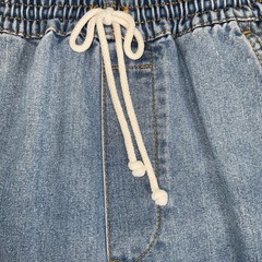 Vintage Gitano Denim Blue Jean Bib Shortalls 80s Womens Size M Hipster Festival