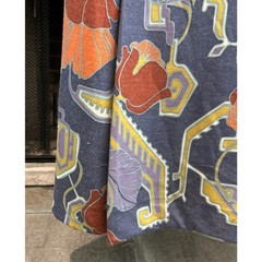 Vtg A Grace Taylor Original MOD Collared Maxi Dress Size L / XL *B7