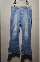 Vintage Y2K American Eagle Outfitters Favorite Low Rise Flare Jeans Size 8 Long