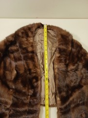 Vintage Original Brown Mink Fur Stole Wrap 50s/60s Kirkland’s