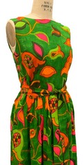 SUN FASHIONS of HAWAII Vintage Women’s Palazzo Pants Sleeveless Jumpsuit – Sz S