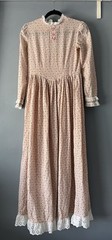 Vintage Prairie Handmade Maxi Dress Cottage Core Cotton Small🌹