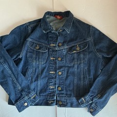 Vintage Ms. Lee Denim Trucker Jean Jacket Indigo Blue Wash Women’s Size Medium