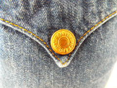 Vintage 1970s Ralph Lauren Polo Western Wear Denim Jeans Skirt Size 8 26″ Waist