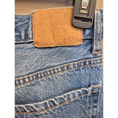 Aeropostale Womens 90s Baggy Jeans 10 Reg 29×30 Y2K Distressed Denim