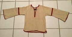 Vintage Hand Knit 100% Wool Chunky Knit Sweater Size S-M Peasant Style Handwoven