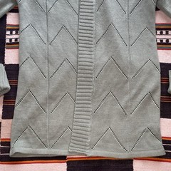Vintage Ardee Open Knit Cardigan Sweater. Medium. Bell Cuffs. Acrylic. Boho.