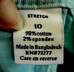 Vintage ’90’s Croft & Barrow Stretch Capri Pant Size 10 NWT Blue Pockets Cuffed
