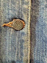 Vintage 70s Ralph Lauren Western Wear Denim Vest 1970s RRL Country Southwest USA