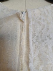 80s Gunne Sax Jessica McClintock Dress Victorian Romantic Ivory Lace Sz 3