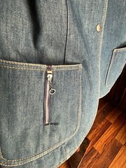 Vintage Patty Woodard Denim Blazer/ Retro/ Dress up/ Great Condition