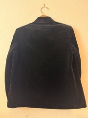 Vintage Frederick & Nelson Black Velvet Blazer MCM Seattle USA Sz M NWOT