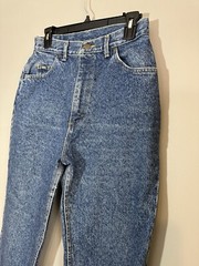Vintage 90s Lee Jeans Women’s Size 6 High Waist Mom Tapered Denim *See Meas