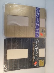 2 Pr VTG NEW GIVENCHY Pantyhose Body Gleamer Ivory & Stretch Ultra Sheer