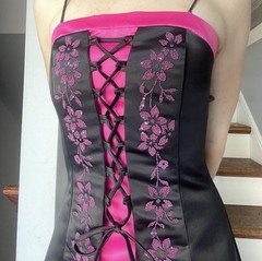 Vintage Y2K early 2000s prom dress by Debut