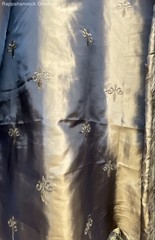 Vintage 70s Women’s Brown Faux Fur Vest Satin Fleur-de-Lis Lining Open Front