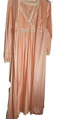 Miss Elaine nightgown and Robe vintage 1970’s