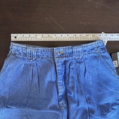 Deadstock 80s LEE Women’s Mom Jeans Light Wash Denim 16 P Vintage Baggy Fit