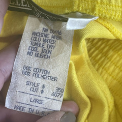 Vintage Peter Popovitch Skirt Top Set Batwing Sleeve Lemon Yellow Knit Midi USA