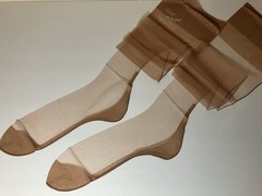 Vintage 11 X 34 Seamed Stocking Flat Knit Full Fashion 15 Denier 51G 1st Quality