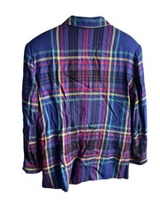 Cedars Vintage Plaid and Rhinestone Blazer Size L 90’s