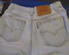 Levi’s 501 VTG Women’s Straight Leg Blue Button Fly Made USA Fit 26X34 (Size 9L)