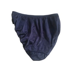 vintage adonna nylon panties small blue