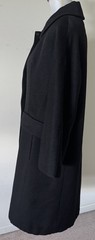 VTG 50s 60s Brynwood The Halle Bros Co Coat Union Made Women’s Med/Large? Black