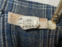 Vtg Pendleton Womans Jacket/Blazer Blue/Gray/Black Check 3/4 Sleeves Sz 4-6 EUC