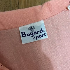 VTG Bayard Sport Women’s 12 Salmon Pink Pintuck Button Front Belted Shirt Dress