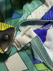 Emilio Pucci for Formfit Rogers geometric print Slip Skirt 60s Created in Italy