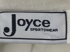 Vintage Joyce Sportswear Blazer Size 9-10 White Linen Button Faux Pockets