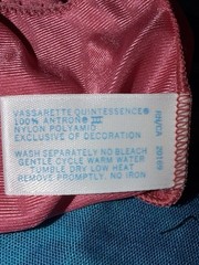 Vintage EUC Lingerie Vassarette Pink Lace Bodysuit Teddy Snap Crotch Satin 34 S