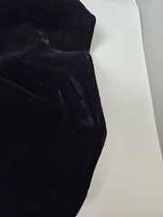 Vintage Solid Black Velvet Lloyd Williams Pencil Dress Small 6 Lined Sleeveless