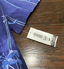 NWT! Vtg Sears FUNDAMENTALS WOMAN Floral Maxi Sun Dress Sz 1X Tropical Hawaiian