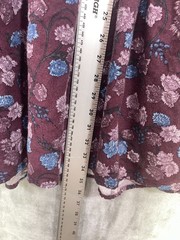 VTG 80s Gunne Sax Jessica McClintock Floral Prairie Dress Purple Size Small?