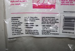 READ* OpenPack New 1994 Fruit Of The Loom Womens Socks 6 Pair Anklet Cuffed Crew