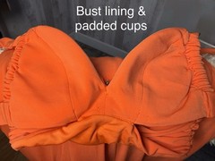 Vintage 1970s Jeweled Disco Cocktail Gown Cache Tangerine Poly Spandex Knit XS