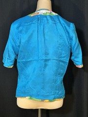 Vintage Abstract Watercolor SS Blazer Anne Crimmins for Umi Collections 10